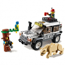 Конструктор аналог Lego City 60267 Внедорожник для сафари