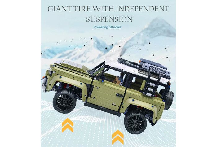 Конструктор Lion King (Lepin) аналог Lego Technic 42110 Land Rover Defender