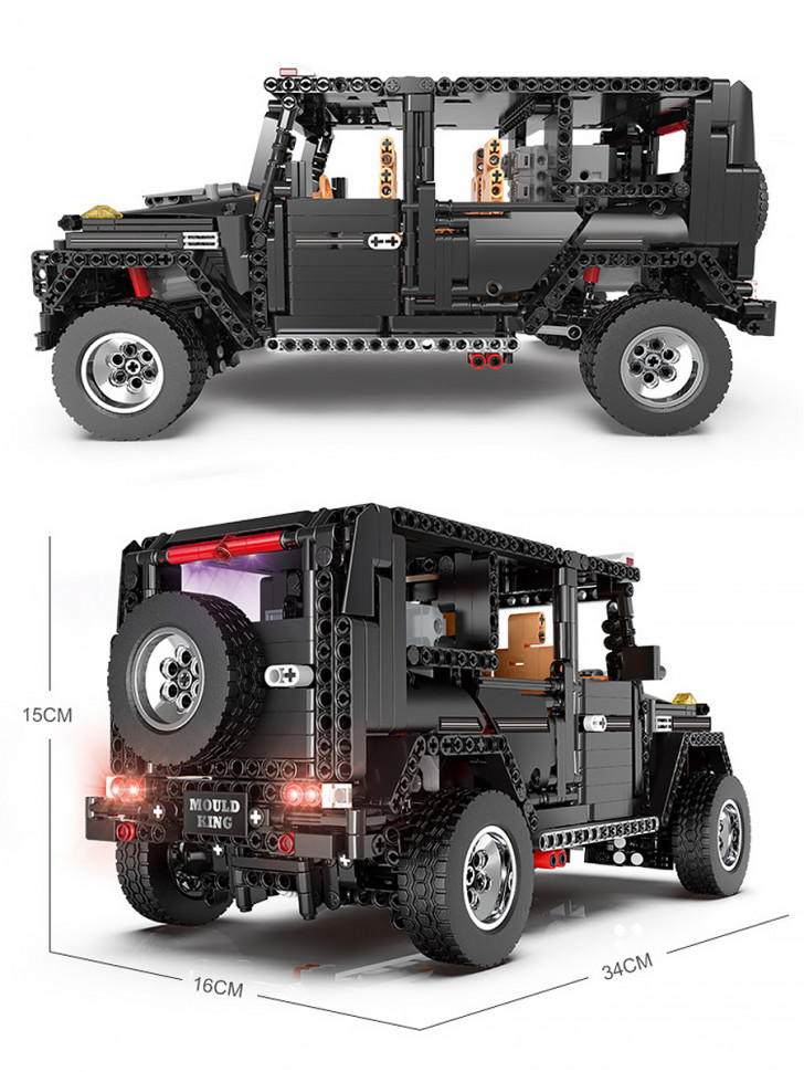Конструктор Mould King Внедорожник Mercedes-Benz G65 Gelandewagen на радиоуправлении