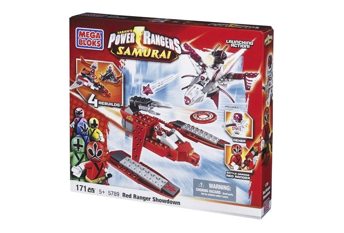 Конструктор Mega Bloks Red Ranger Showdown