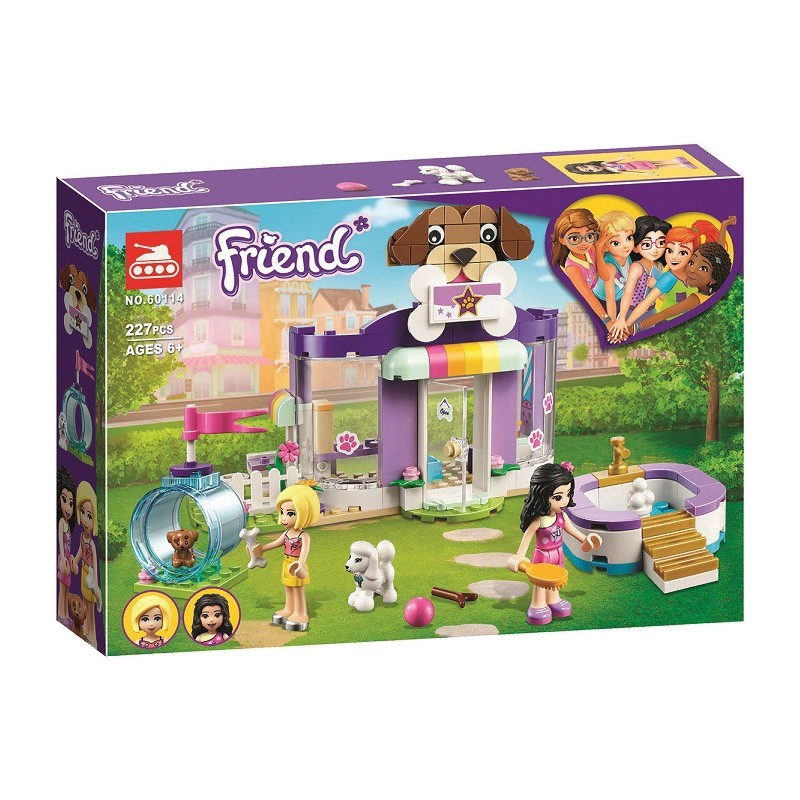 Конструктор аналог Lego Friends 41691 Дневной стационар для собак
