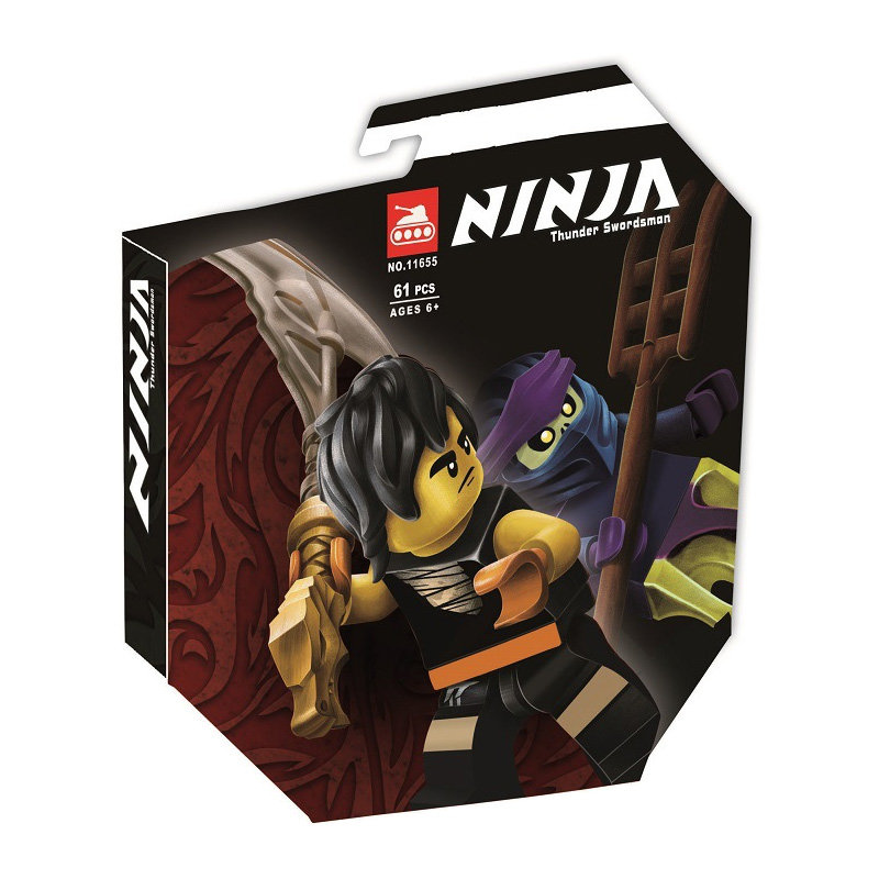 Конструктор аналог Lego Ninjago 71733 Легендарные битвы: Коул против Призрачного Воина
