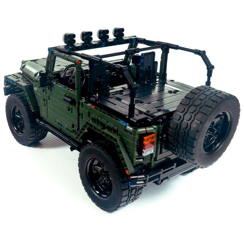 Конструктор Mould King Внедорожник Jeep Wrangler Rubicon «Хаки»