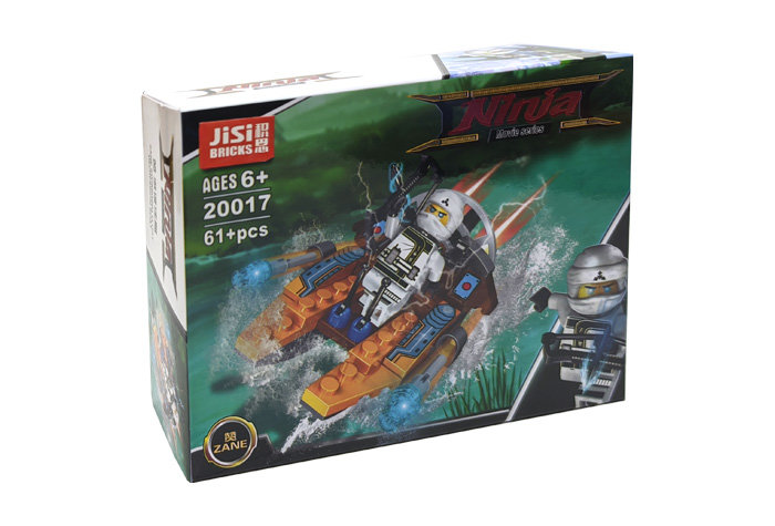 Конструктор JiSi Bricks (Decool) Транспортные средства ниндзя 8 шт