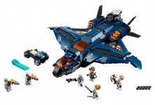 Конструктор JiSi Bricks (Decool) аналог Lego 76126 Модернизированный квинджет Мстителей