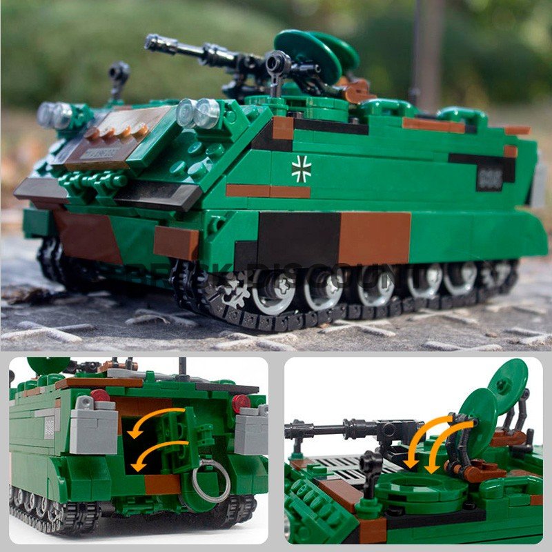 Конструктор XingBao Бронетранспортер MTW M113