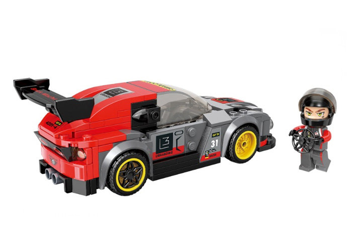Конструктор Qman (Enlighten Brick) Спорткар Binge GT-15