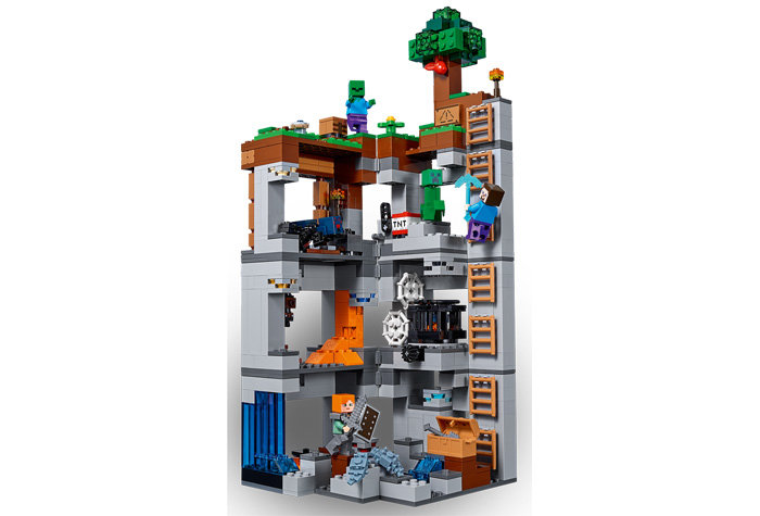 Конструктор аналог Lego Minecraft 21147 Приключения в шахтах