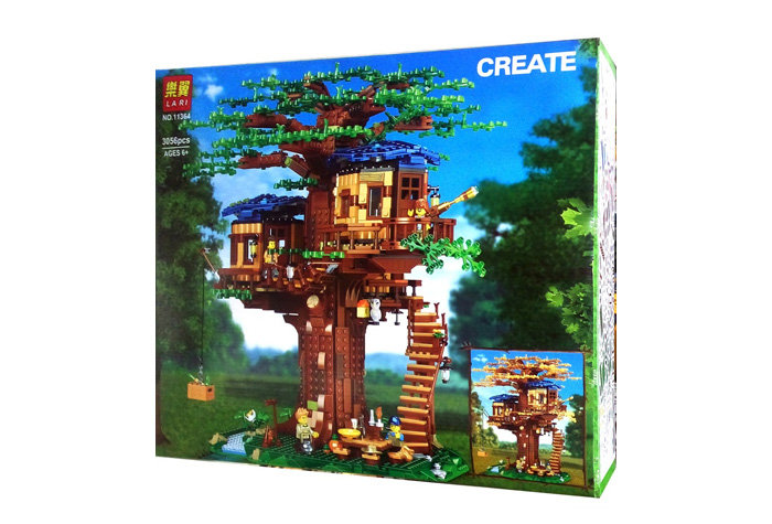 Конструктор LARI аналог LEGO 21318 Дом на дереве