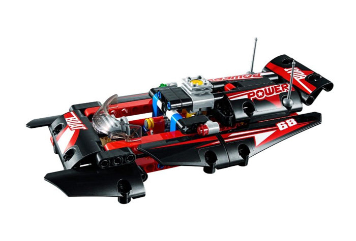 Конструктор JiSi Bricks (Decool) аналог LEGO 42089 Моторная лодка (2 в 1)