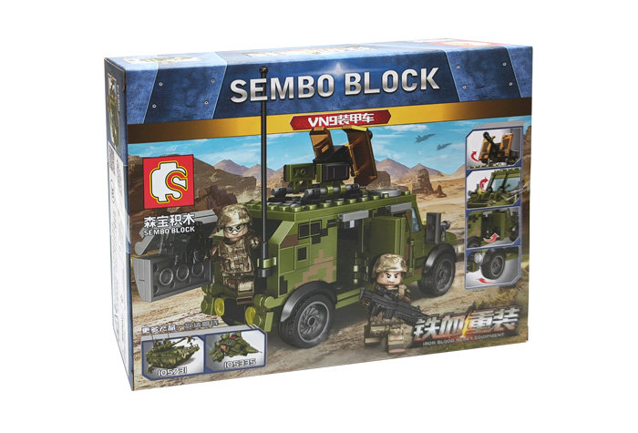Конструктор Sembo Block Броневик пехоты VN9
