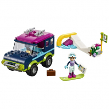 Конструктор BELA аналог Lego Friends 41321 Горнолыжный курорт: внедорожник