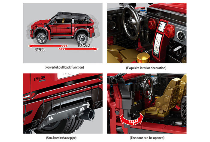 Конструктор Sembo Block Кроссовер Range Rover