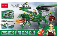 Конструктор Decool аналог LEGO 4894 Мифические создания (8 в 1)