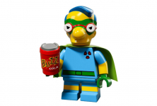 [без пакета] 71009-07 Milhouse - Коллекционная минифигурка Лего Симпсоны - серия 2 71009-07