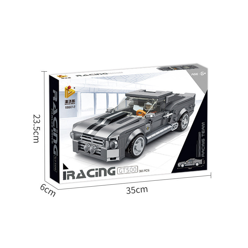 Конструктор Panlos Brick Спорткар Ford Mustang Shelby GT-500