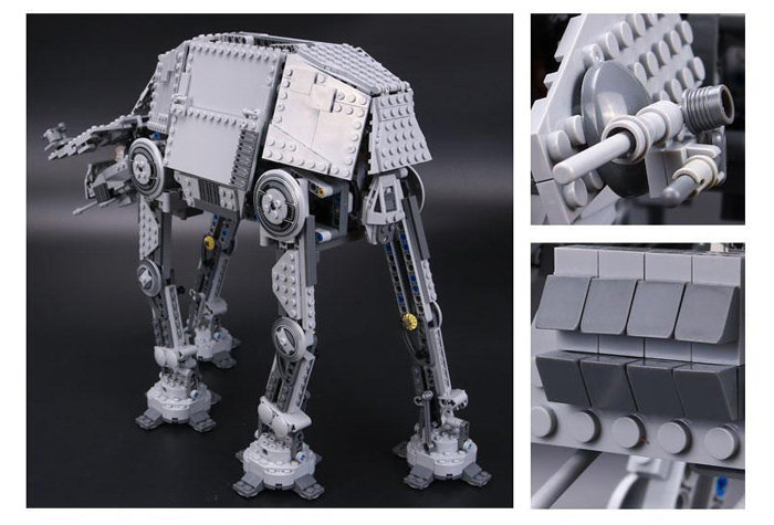 Конструктор Lion King (Lepin) аналог Lego Star Wars 10178 Моторизированный шагающий робот АТ-АТ