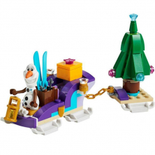 Конструктор LARI аналог Lego 40361 Холодное сердце: Путешествие Олафа на санях