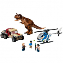 Конструктор аналог Lego Jurassic World 76941 Погоня за карнотавром