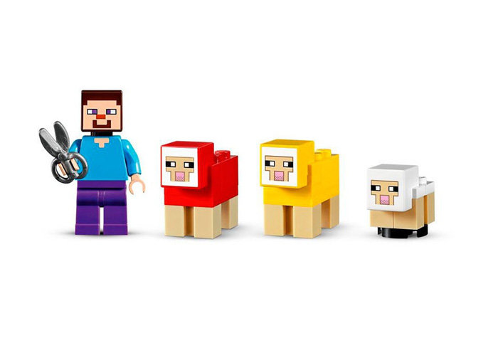 Конструктор LARI аналог LEGO 21153 Шерстяная ферма