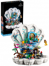 Конструктор аналог Disney Princess 43225 Русалочка: королевская ракушка