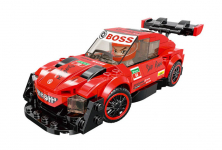 Конструктор Qman (Enlighten Brick) Спорткар Red Light GT-07