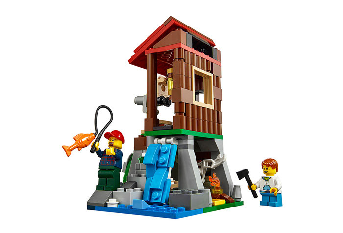 Конструктор LARI аналог LEGO 31098 Хижина в глуши