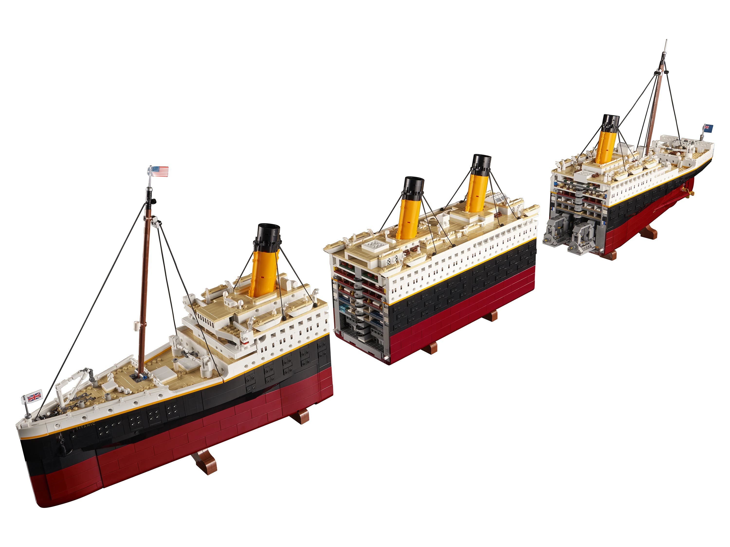 Конструктор корабль Титаник Titanic 135 см