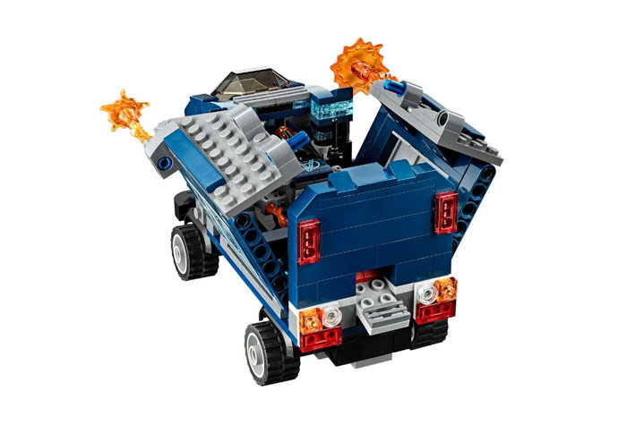 Конструктор LARI аналог Lego Marvel 76143 Мстители: Нападение на грузовик