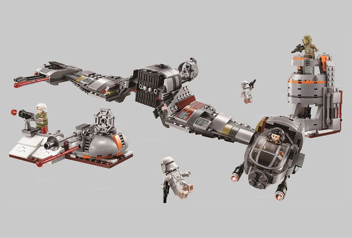 Конструктор LARI аналог LEGO 75202 Защита Крайта