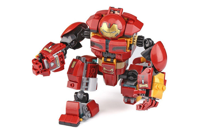 Конструктор BELA аналог Lego Super Heroes 76104 Бой Халкбастера