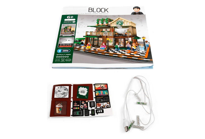 Конструктор Sembo Block Кофейня