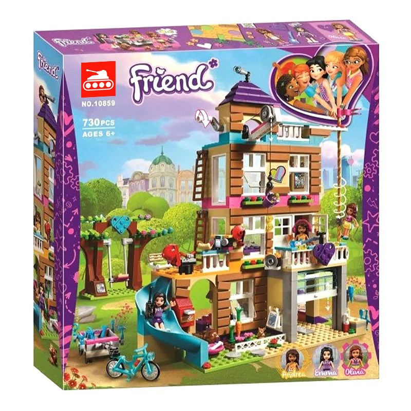 Конструктор аналог Lego Friends 41340 Дом Дружбы