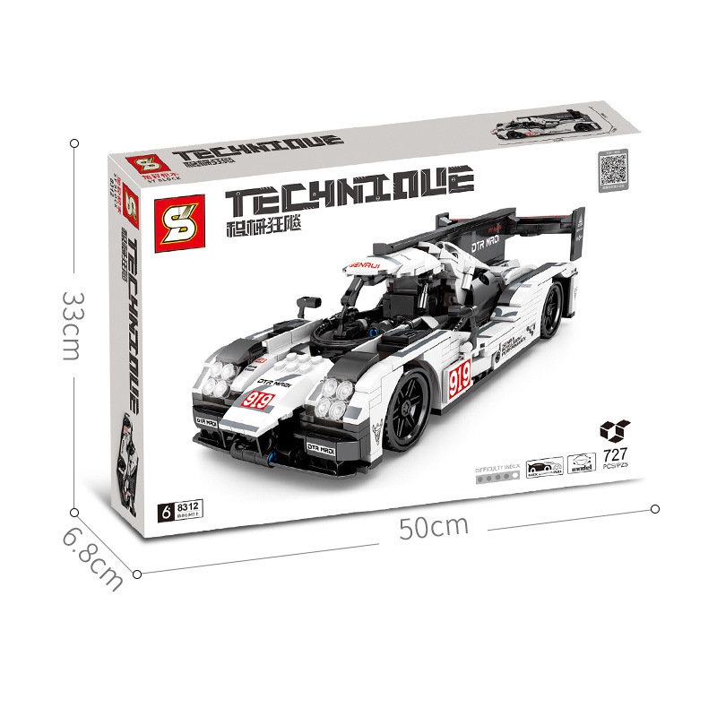 Конструктор SY Спорткар Porsche 919 Hybrid Evo