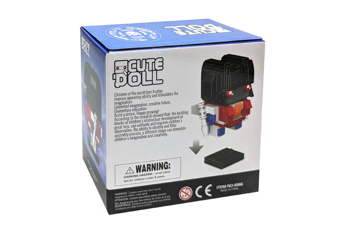 Конструктор JiSi Bricks (Decool) Персонаж Cute Doll - Flame Spider