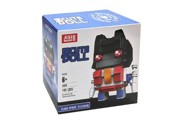 Конструктор JiSi Bricks (Decool) Персонаж Cute Doll - Flame Spider