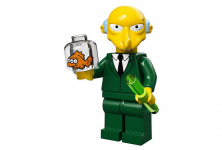 71005-16 Mr. Burns - Коллекционная минифигурка Лего Симпсоны 71005-16