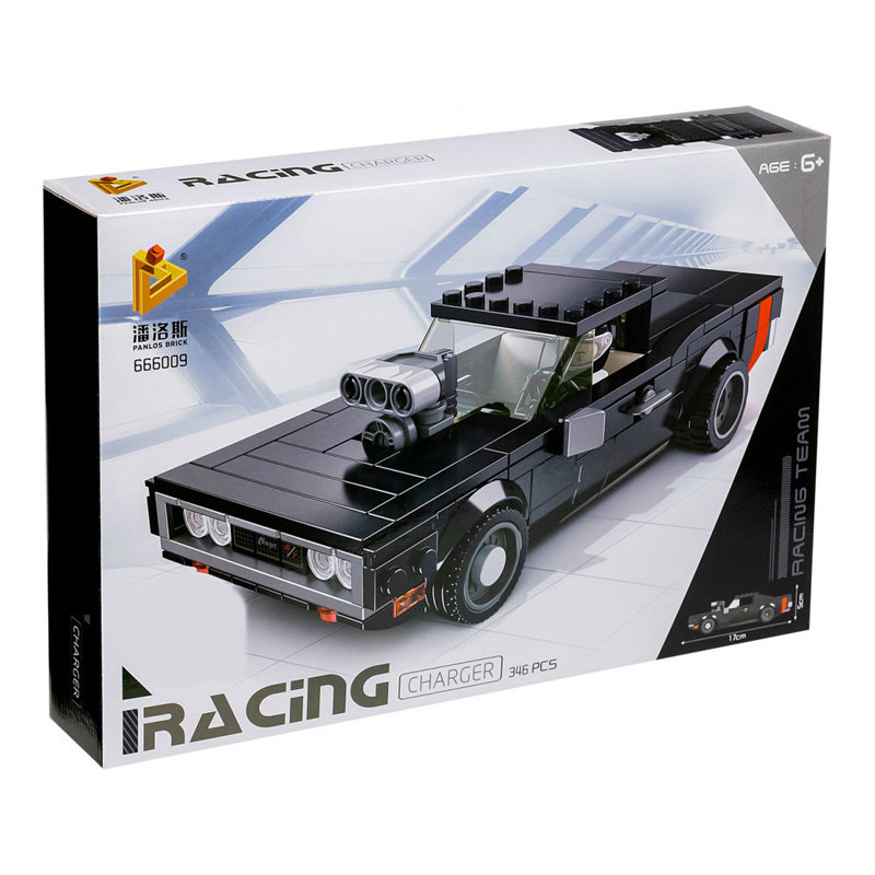 Конструктор Panlos Brick Спорткар Dodge Charger