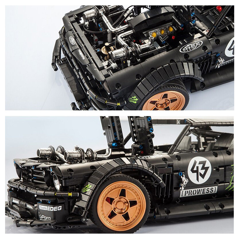 Конструктор Decool аналог Lego MOC-22970 Ford Mustang Hoonicorn V2
