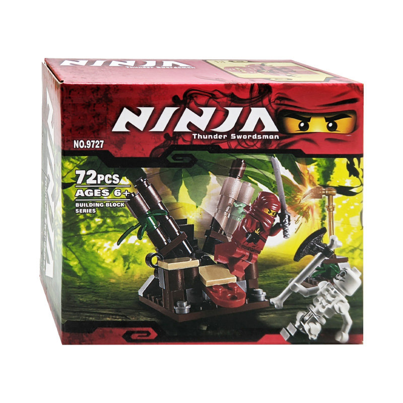 Конструктор BELA аналог Lego Ninjago 2258 Засада ниндзя