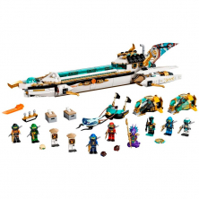 Конструктор аналог Lego Ninjago 71756 Подводный «Дар Судьбы»