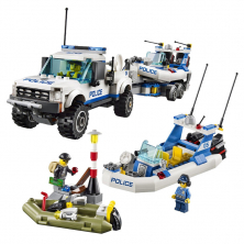 Конструктор Bela аналог Lego City 60045 Полицейский патруль