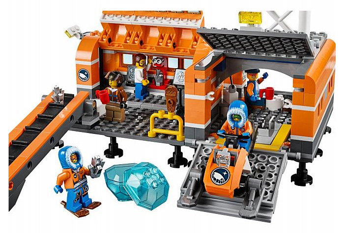 Конструктор BELA аналог Lego City 60036 Арктическая база