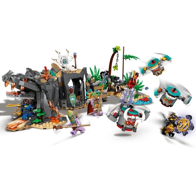 Конструктор аналог Lego Ninjago 71747 Деревня Хранителей