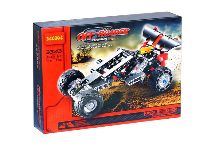 Конструктор Decool аналог LEGO 8048 Пустынный багги