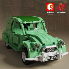 Конструктор Sembo Block Пекинский автомузей: Citroen 2CV