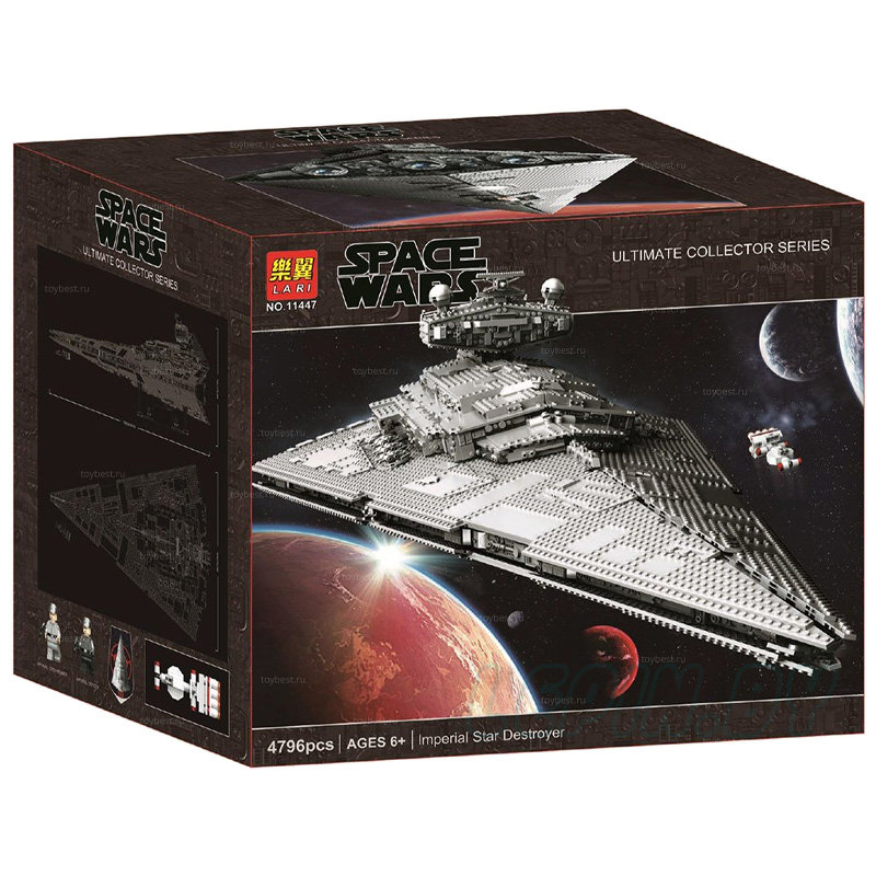 Конструктор LARI аналог Lego Star Wars 75252 Имперский звёздный разрушитель