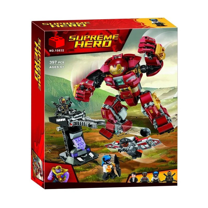 Конструктор BELA аналог Lego Super Heroes 76104 Бой Халкбастера