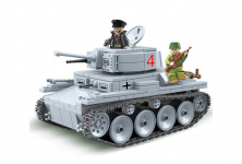 Конструктор Brick Battle Немецкий легкий танк LT vz.38 PzKpfw 38(T)