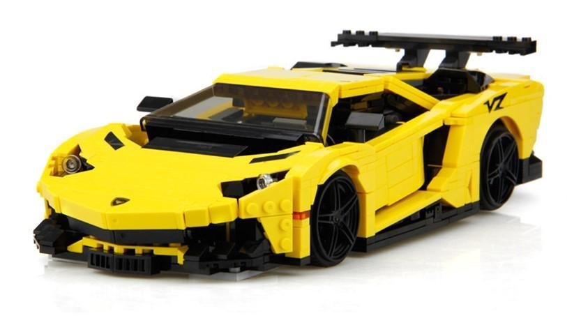 Конструктор Xingbao аналог Lego MOC 2695 Спорткар Lamborghini Aventador SuperVeloce